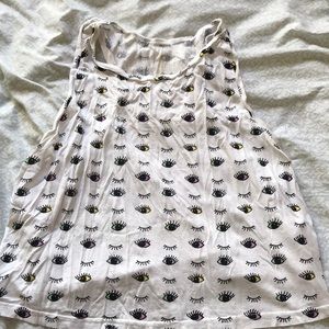 Eye tank top
